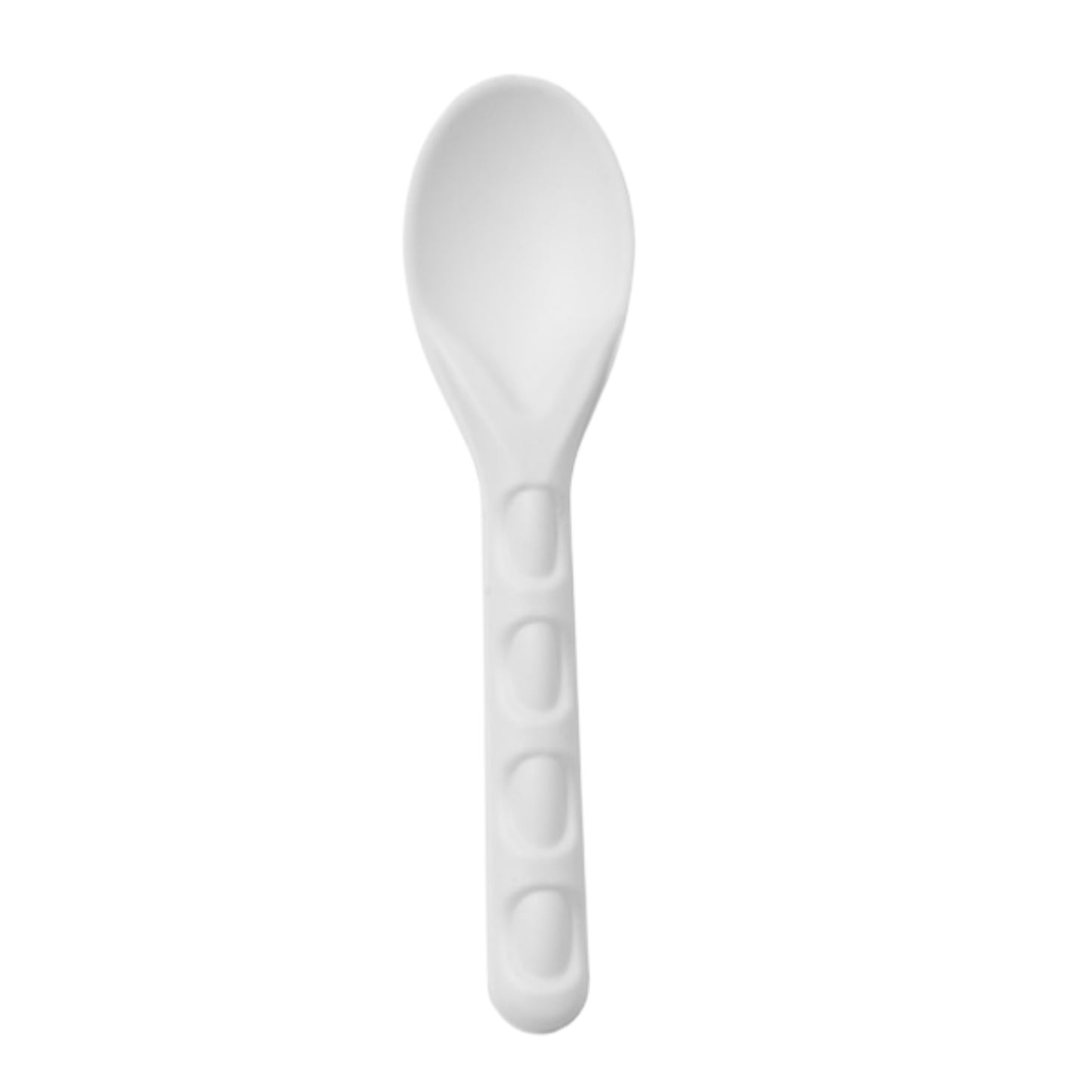 COMPOSTABLE NATURAL PAPER BAGASSE SPOONS