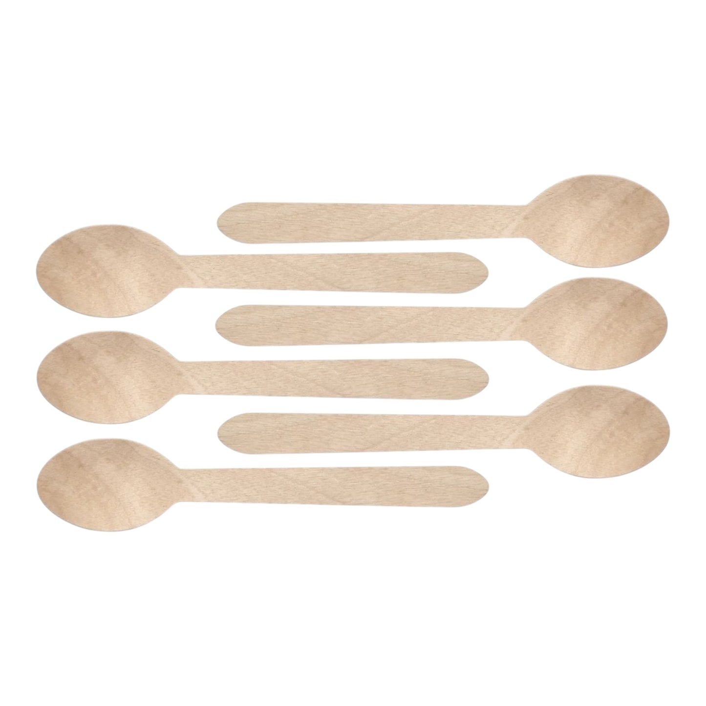 Wooden Dessert Spoons