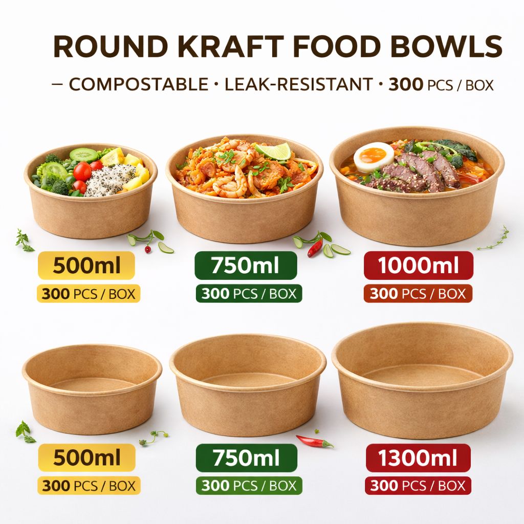 ROUND KRAFT FOOD BOWL