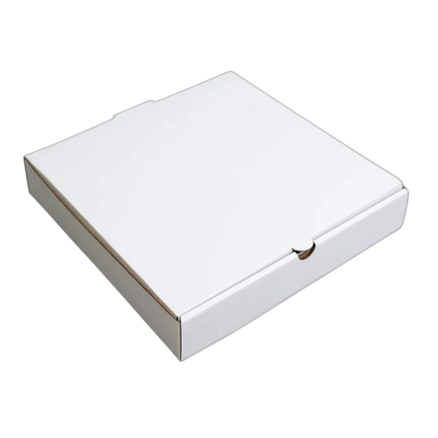 PIZZA BOX WHITE PLAIN SQUARE 9inch