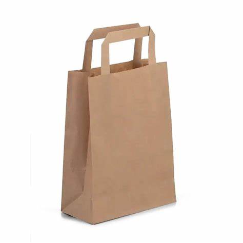 BROWN PAPER CARRIER BAG MEDIUM