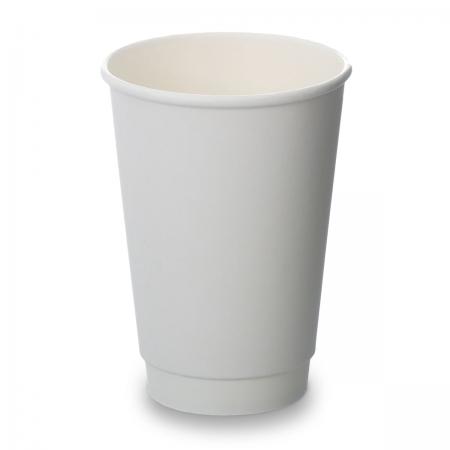 WHITE DOUBLE WALL PAPER CUP 12oz
