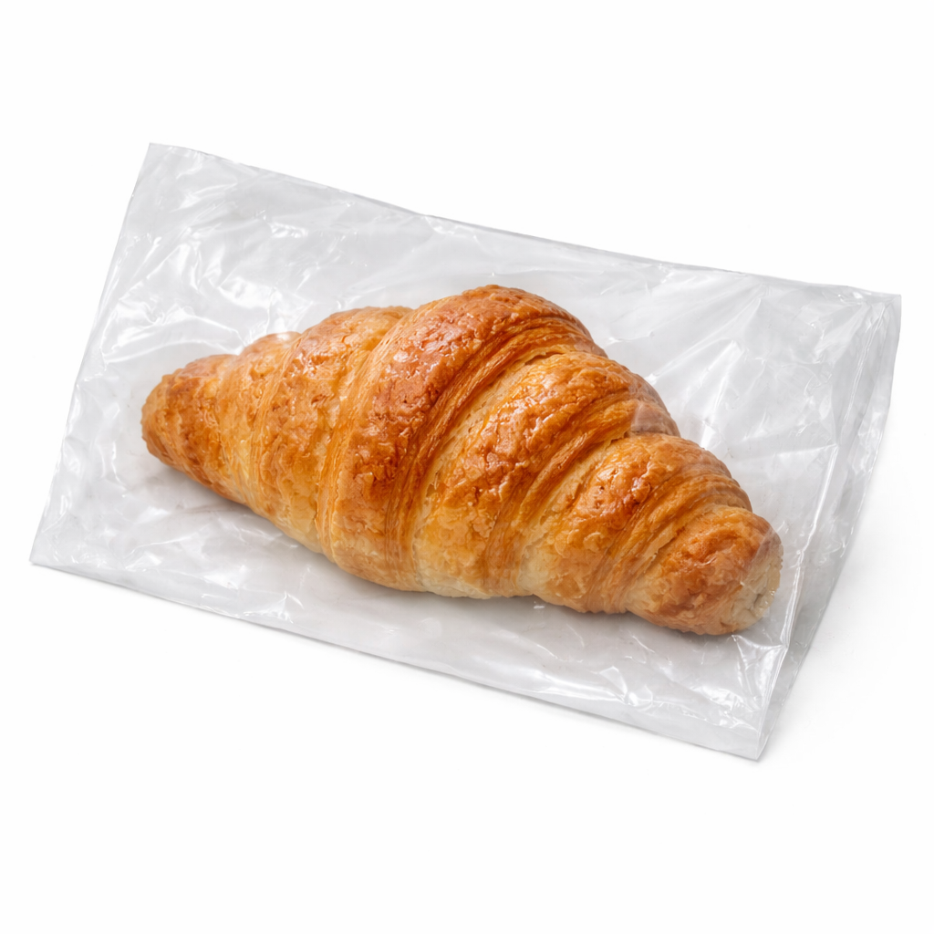 WHITE FILM FRONTED PAPER BAG