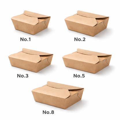 KRAFT COMPOSTABLE LEAKPROOF CONTAINER