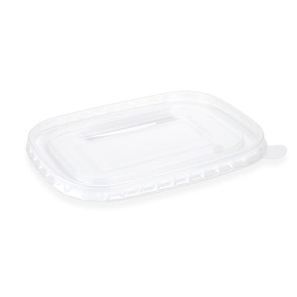 CLEAR PP/PET RECTANGULAR LID
