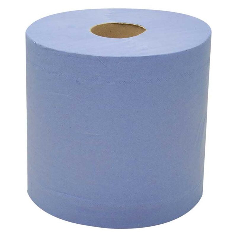 CENTREFEED BLUE HAND TOWEL 2PLY 60mm CORE