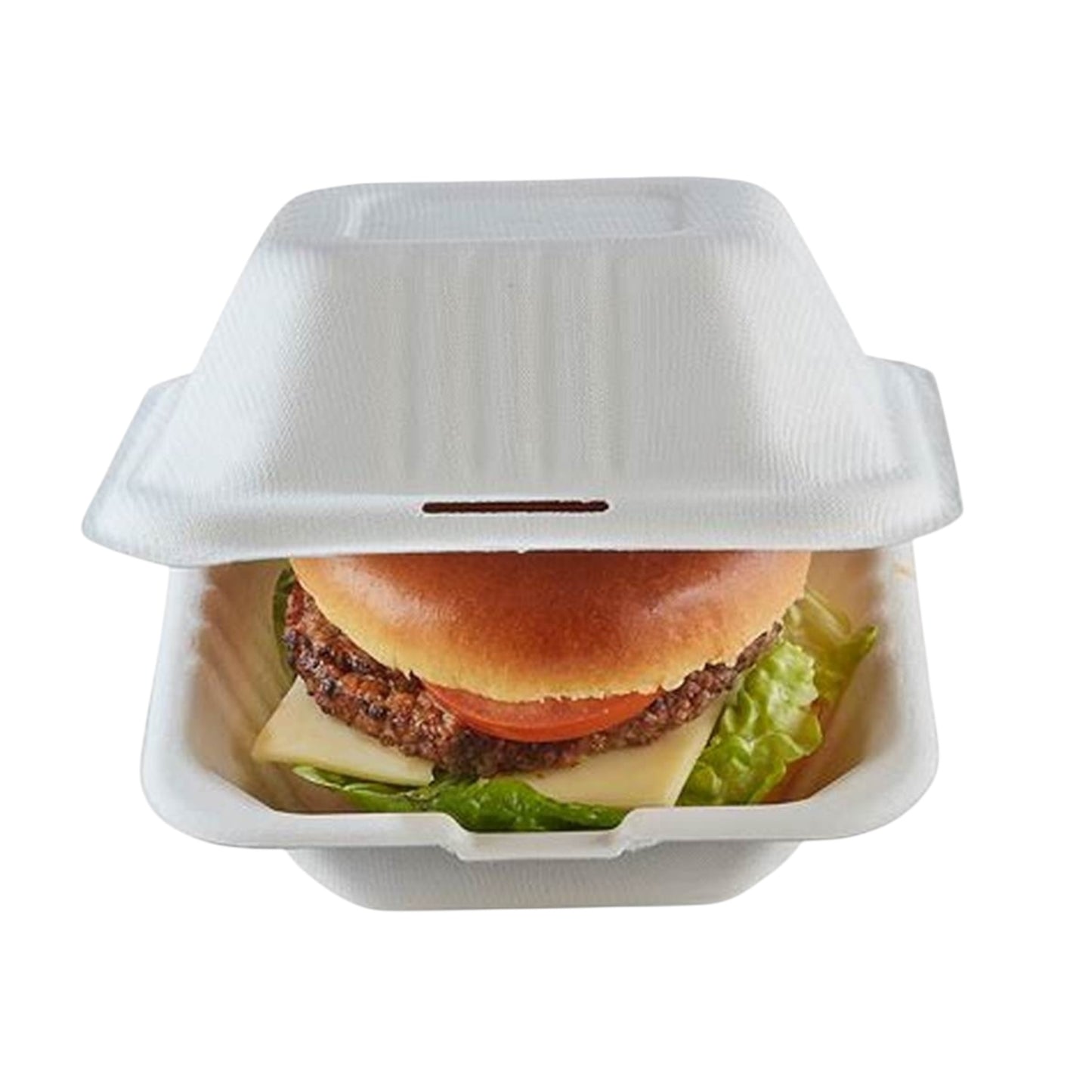 BAGASSE BURGER BOX 6inch