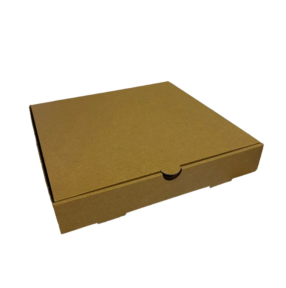 PIZZA BOX BROWN PLAIN SQUARE 7inch